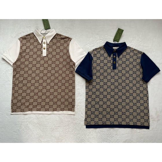 Gucci...🆕Original 🆕 Jacquard Color Block Polo Shirt