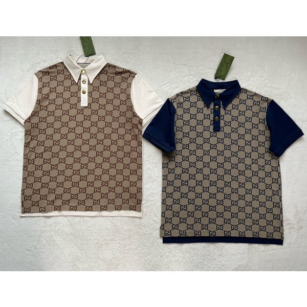 Gucci...🆕Original 🆕 Jacquard Color Block Polo Shirt