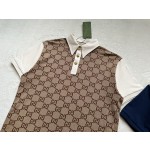 Gucci...🆕Original 🆕 Jacquard Color Block Polo Shirt