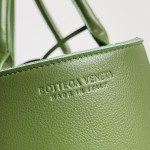 Bottega Veneta bv torte bag grained green pepper green large #609175