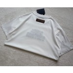 Louis Vuitton Heavy Industry Gradient Beaded Beaded Short Sleeve T