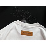 Louis Vuitton Heavy Industry Gradient Beaded Beaded Short Sleeve T