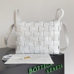 Bottega Veneta Bowling Bag White #80837