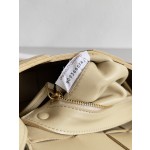 Bottega Veneta Cassette 5 Check Lychee Oatmeal #666870