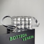 Bottega Veneta Pillow Bag Small mini Silver #717506