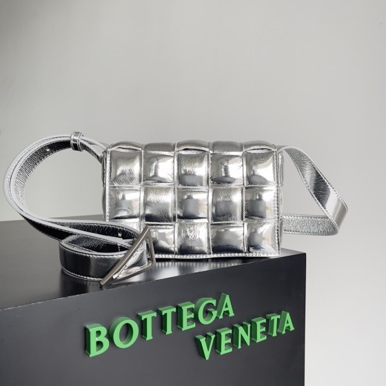 Bottega Veneta Pillow Bag Small mini Silver #717506