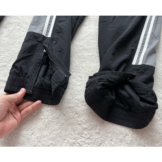 Balenciaga...New Embroidered Stand Collar Stitching Sports Trousers