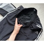 Balenciaga...New Embroidered Stand Collar Stitching Sports Trousers