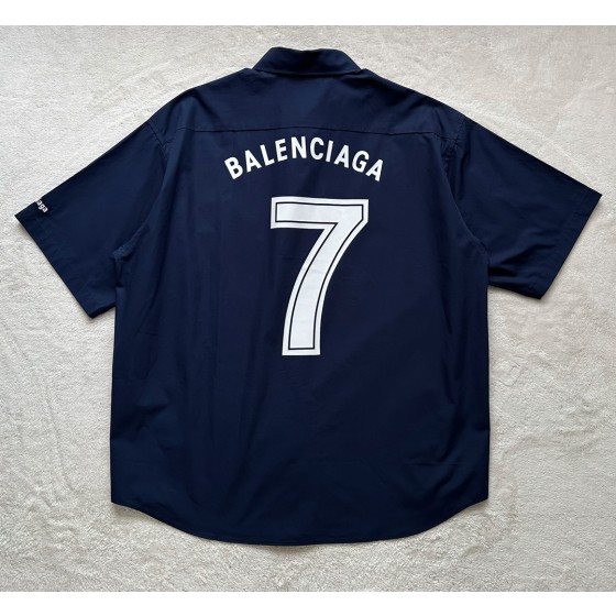 Balenciaga... New Size 7 #Football Short Sleeve Shirt