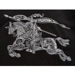 Burberry…White Knight Large Embroidered Crew Neck Sweatshirt