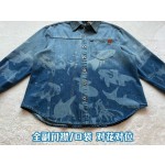 Loewe…Goldfish Print Denim Jacket