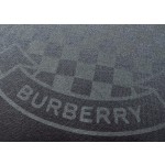 Burberry…checkerboard print round neck short sleeves