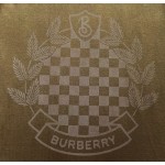 Burberry…checkerboard print round neck short sleeves
