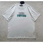 Louis Vuitton...Heavy Industry Gradient Beaded Beaded Short Sleeve T