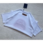 Louis Vuitton... pink four-leaf clover knitted short-sleeved T-shirt