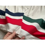 Gucci... new sports mesh fabric, iconic color contrast stitching sports shorts