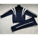 Balenciaga...New Embroidered Stand Collar Splicing Jacket Windbreaker Sports Jacket