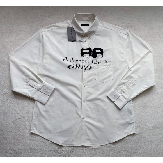 Balenciaga...Ice Cream Ink Dot Graffiti Lining