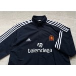 Balenciaga...Co-branded New 💎Original 💎Co-branded Three Stripes Shirt Jacket