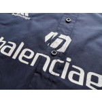 Balenciaga...Co-branded New 💎Original 💎Co-branded Three Stripes Shirt Jacket