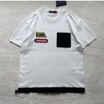 Louis Vuitton new pocket hem casual sports drawstring short sleeves