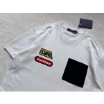Louis Vuitton new pocket hem casual sports drawstring short sleeves