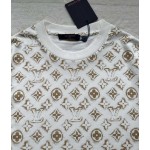 Louis Vuitton new retro presbyopia round neck short sleeves