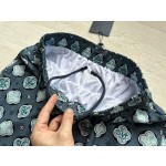 Louis Vuitton new full flower barrage beach sports leisure shorts