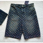 Louis Vuitton Symphony Gradient Jacquard Denim Suit • Shorts