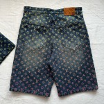 Louis Vuitton Symphony Gradient Jacquard Denim Suit • Shorts