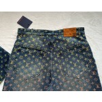 Louis Vuitton Symphony Gradient Jacquard Denim Suit • Shorts