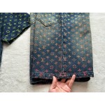 Louis Vuitton Symphony Gradient Jacquard Denim Suit • Shorts