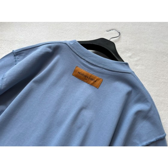 Louis Vuitton embossed letter T-shirt