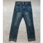 Dior spring and summer new casual tannin denim suit trousers