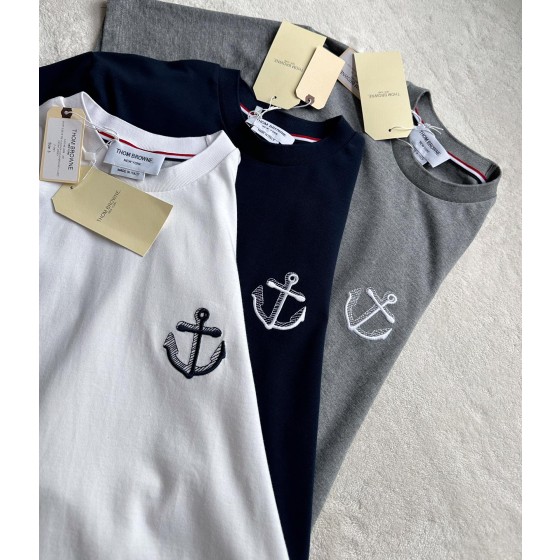 TB…New Anchor Embroidery Short Sleeve T-Shirt