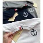 TB…New Anchor Embroidery Short Sleeve T-Shirt