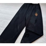 Balenciaga Industrial Lion Embroidered Track Pants