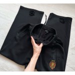 Balenciaga Industrial Lion Embroidered Track Pants