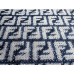 Fendi Tech Mesh All Over Print Crew Neck Short Sleeves