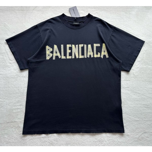 Balenciaga Explosive Tape Short Sleeve