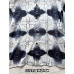 Louis Vuitton four-leaf clover dyed printed short-sleeved shirt