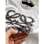 Loewe Mosaic Heavy Industry Embroidered Round Neck Short Sleeves