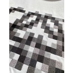 Loewe Mosaic Heavy Industry Embroidered Round Neck Short Sleeves