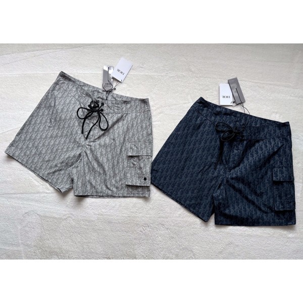 Dior's new Dijia Cd full printed letter pattern all-match casual five-point shorts