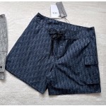 Dior's new Dijia Cd full printed letter pattern all-match casual five-point shorts