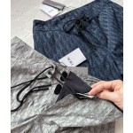 Dior's new Dijia Cd full printed letter pattern all-match casual five-point shorts