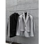 Balenciaga 23ss joint Adidas three-bar sports and leisure suit jacket