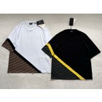 FendI 23SS all over print stitching short sleeves