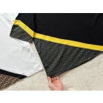 FendI 23SS all over print stitching short sleeves