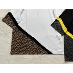 FendI 23SS all over print stitching short sleeves